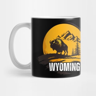 Wyoming State USA Mug